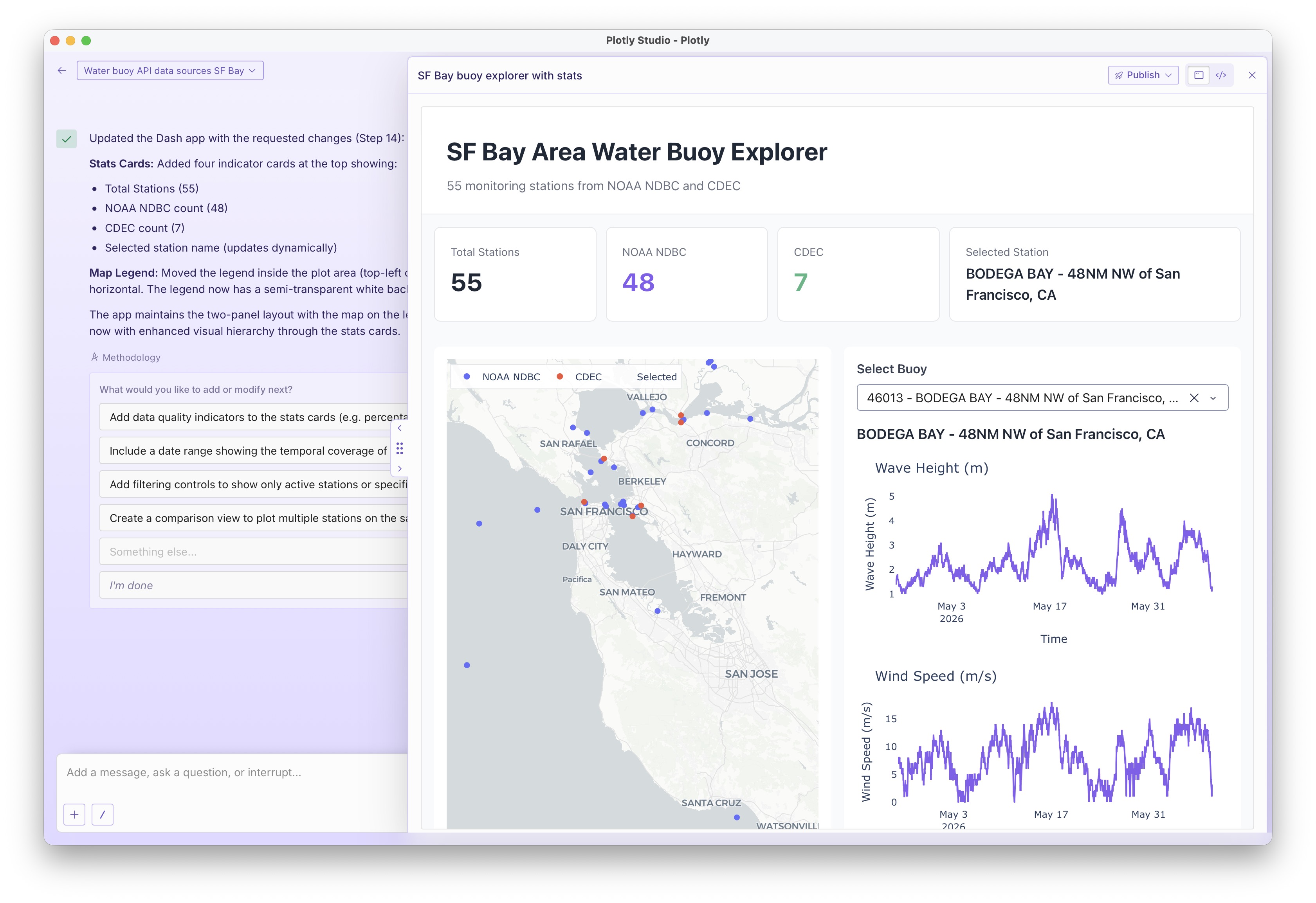 Plotly Studio Release Highlights, June 8
