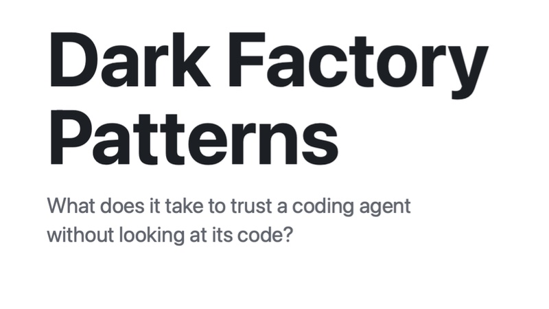 A few dark factory patterns
